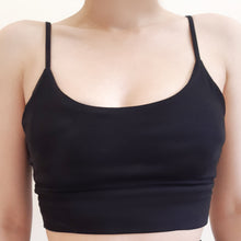 Load image into Gallery viewer, Bamboo Yoga Bra / Black
