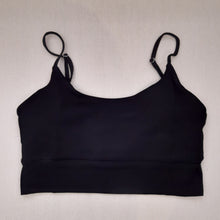 Load image into Gallery viewer, Bamboo Yoga Bra / Black