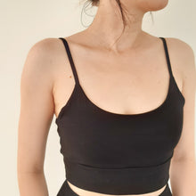 Load image into Gallery viewer, Bamboo Yoga Bra / Black