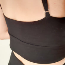 Load image into Gallery viewer, Bamboo Yoga Bra / Black