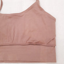 画像をギャラリービューアに読み込む, Bamboo Yoga Bra / Brown