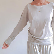 Cargar imagen en el visor de la galería, PADMA Top Manis Bamboo / Beige
