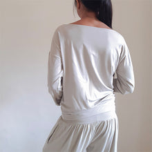 Cargar imagen en el visor de la galería, PADMA Top Manis Bamboo / Beige
